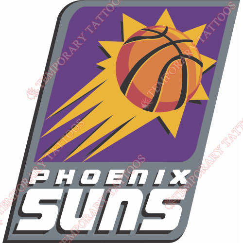 Phoenix Suns Customize Temporary Tattoos Stickers NO.1158